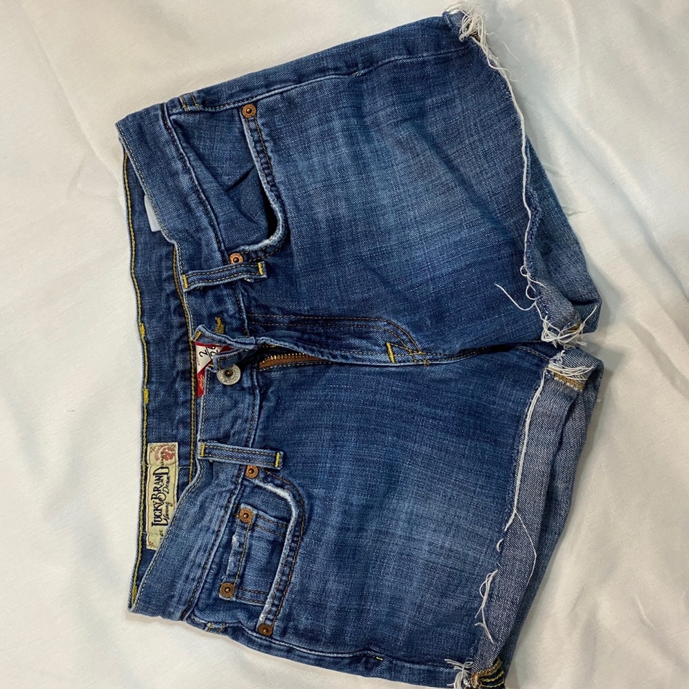 Lucky Brand Cutoff Jean Shorts